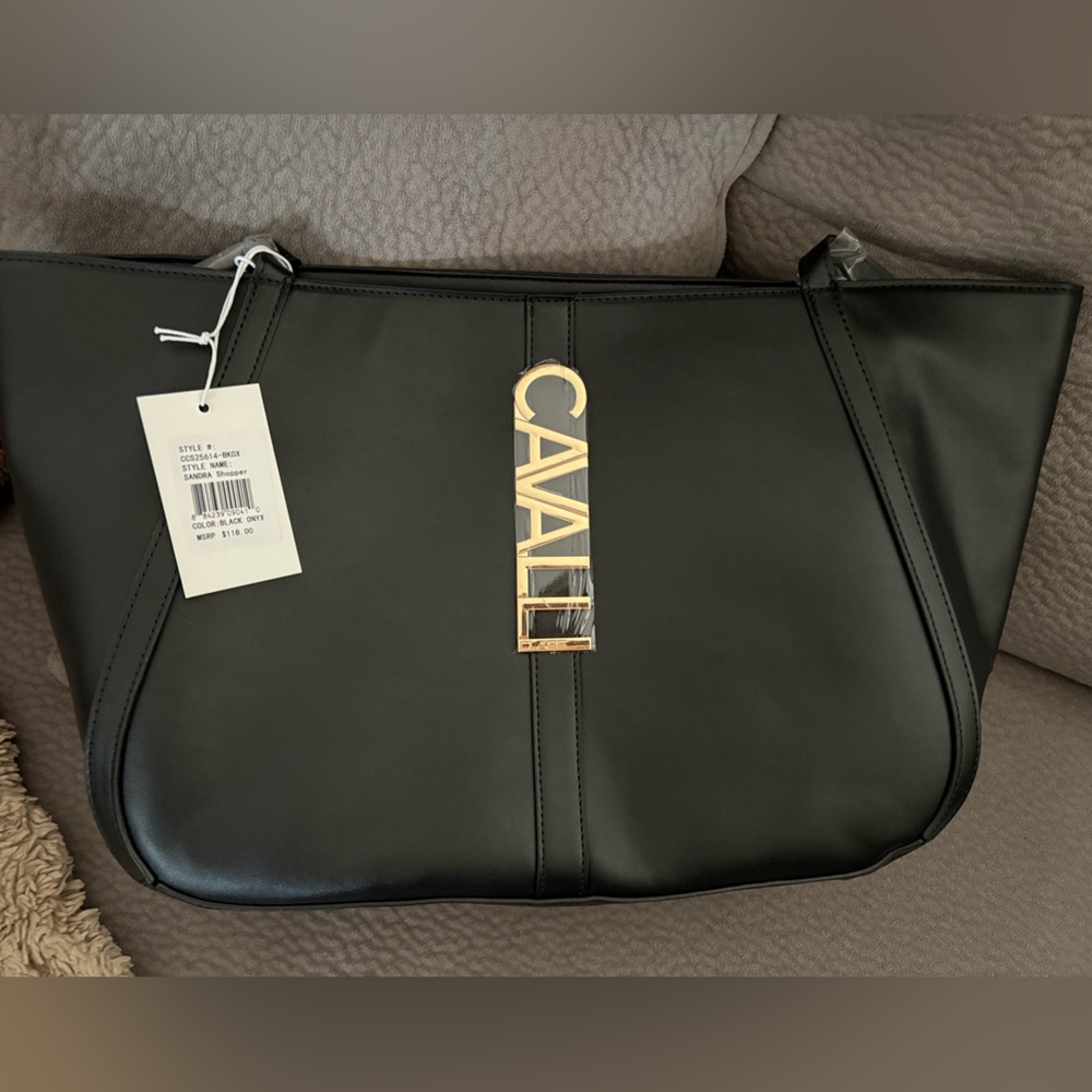 CAVALLI Vegan Leather Women’s Tote Bag